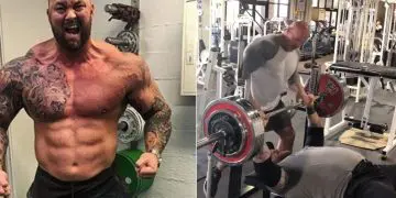 Hafthor “The Mountain” Bjornsson Hits Bench Press PR With 245kg/540 lbs