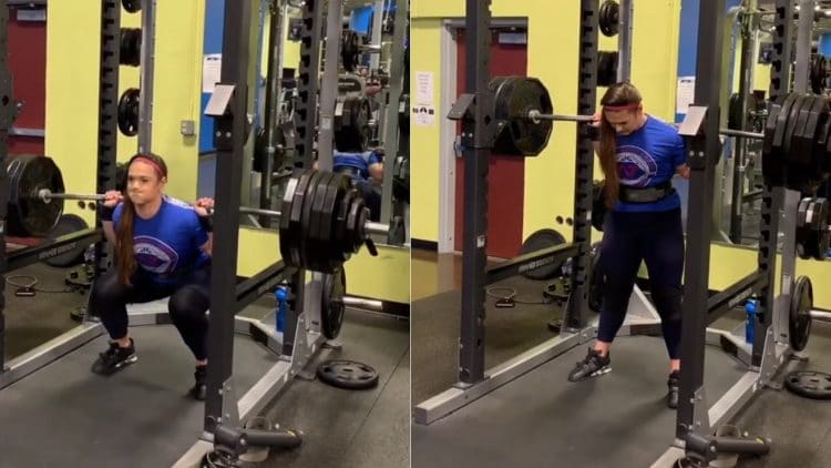 Powerlifter Amanda Lawrence Set An Unbelievable Squat “Personal Record ...