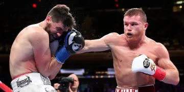 Highlights: Canelo Alvarez Defeats Rocky Fielding Via Body Shot In Round 3