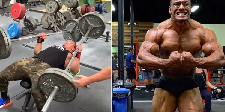 Larry Wheels Benches Two 225-Pound Barbells On His 24th Birthday