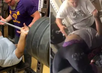 Watch 15-Year-Old Girl Easily Break Record With 335-Pound Bench Press