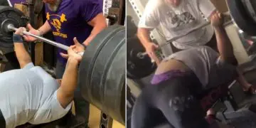 Watch 15-Year-Old Girl Easily Break Record With 335-Pound Bench Press