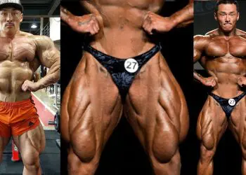 IFBB Pro Nameun Cho Has Quads So Gigantic They Defy Mankind