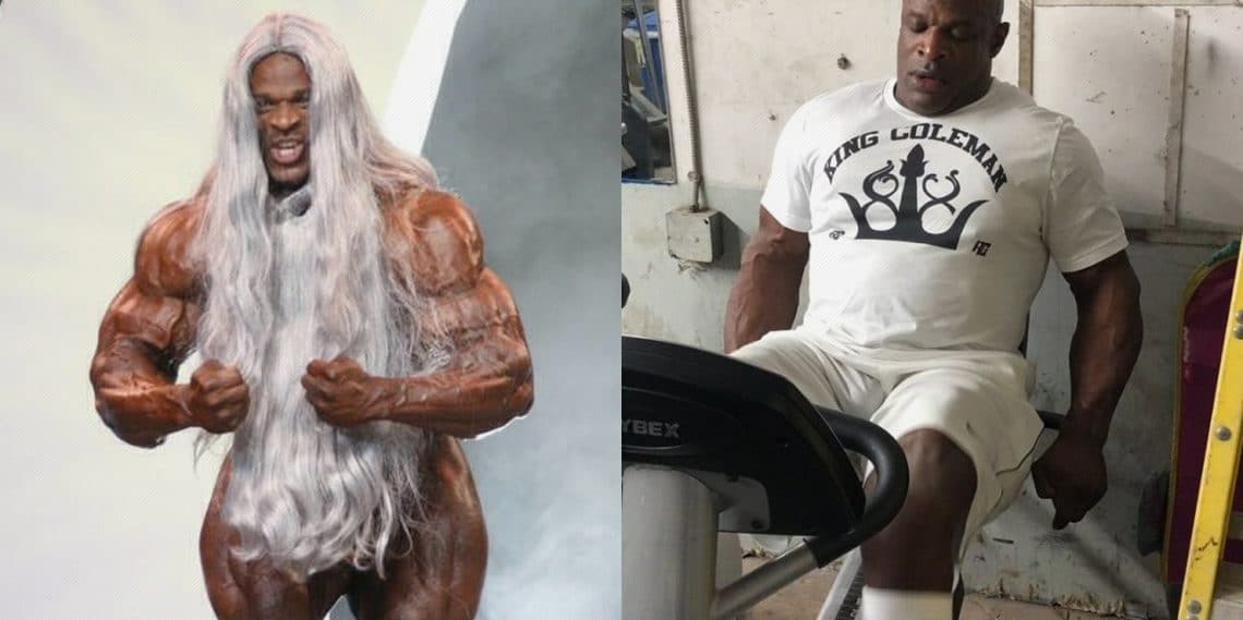 Ronnie Coleman Back In The Gym But Not Touching The Weights Just Yet Fitness Volt