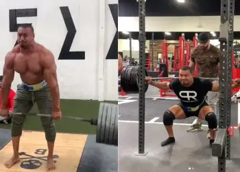Watch: Larry Wheels Most Earth-Shattering Lifts of 2018