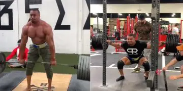 Watch: Larry Wheels Most Earth-Shattering Lifts of 2018