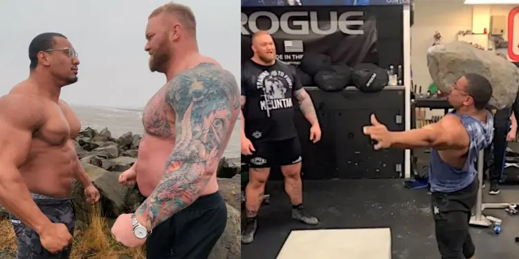 Larry Wheels combine forces with Hafthor Bjornsson