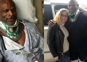 Ronnie Coleman After Surgery on Herniated Disk in Neck