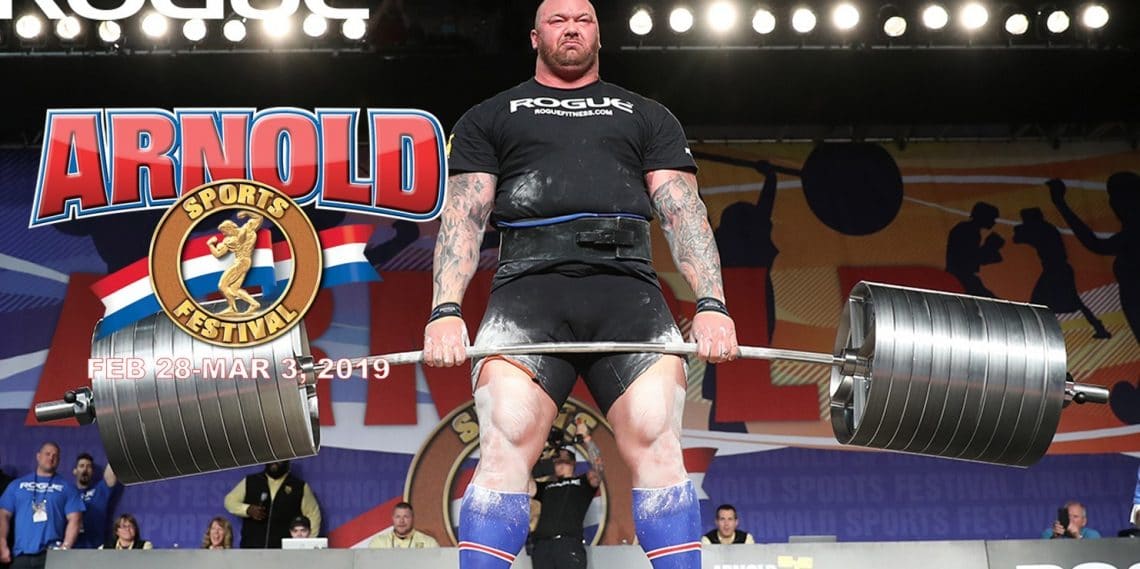 The Schedule is Here for the 2019 Arnold Strongman Classic Fitness Volt