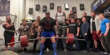 Hafthor Bjornsson Nails Heaviest Deadlift On Elephant Bar Ever