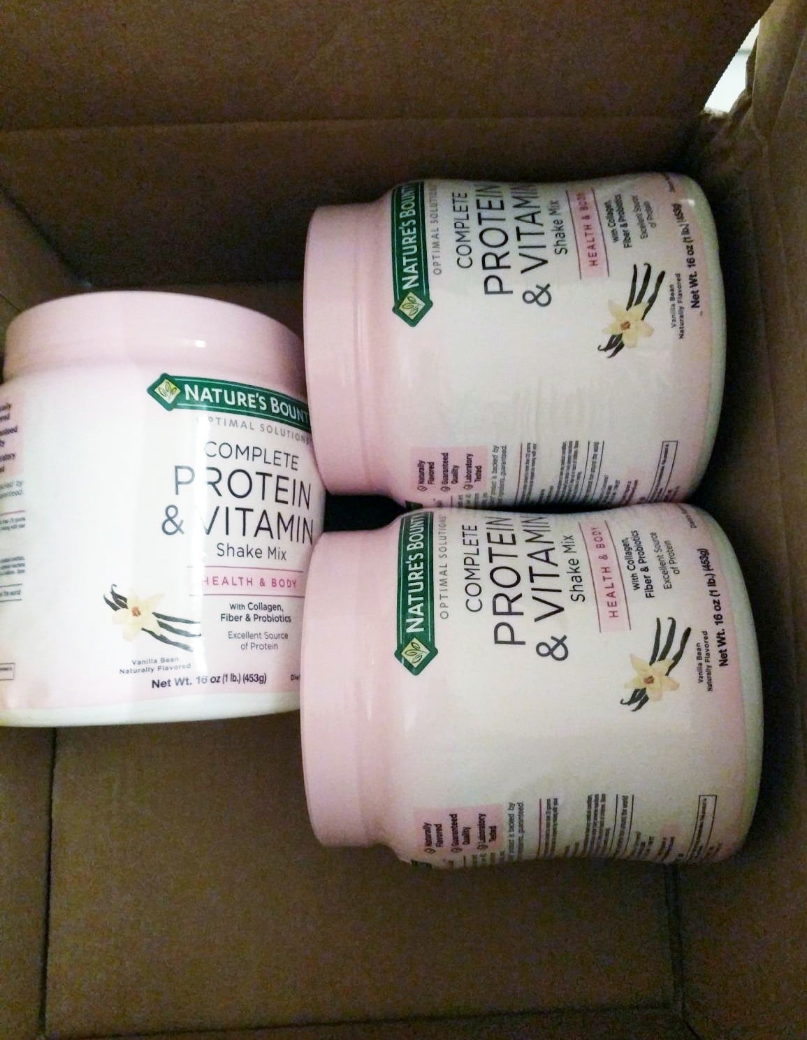 Nature's Bounty Complete Protein and Vitamin Shake Mix More Than Just