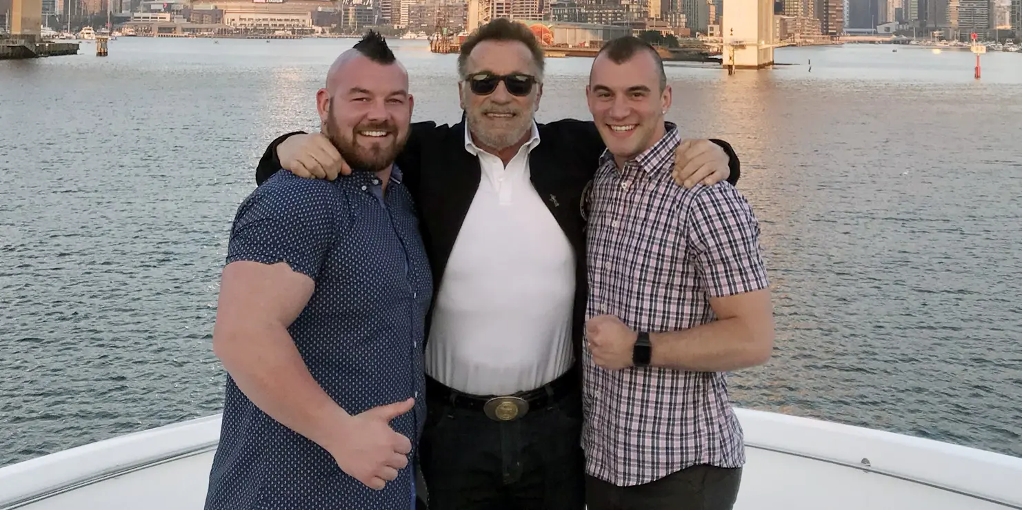 Arnold At Rob Kearney Marriage