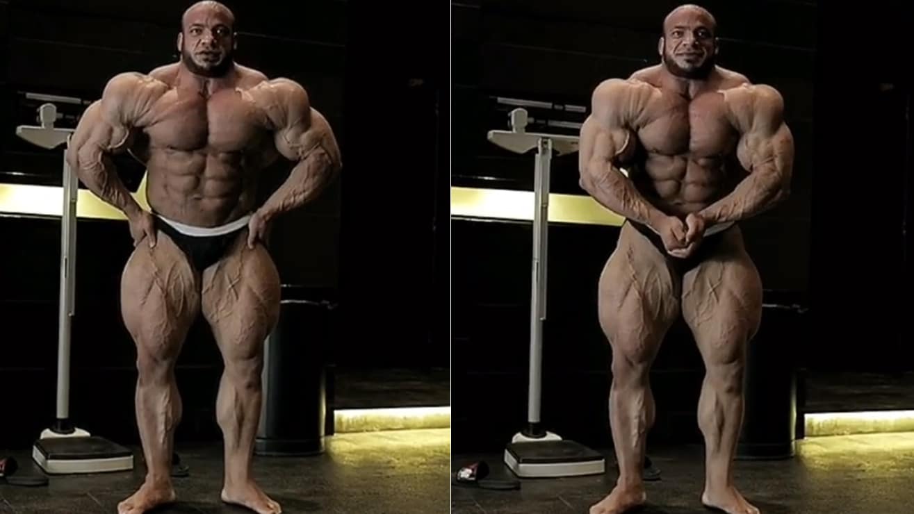 Big Ramy Looks Insanely Jacked Posing In Instagram Video – Fitness