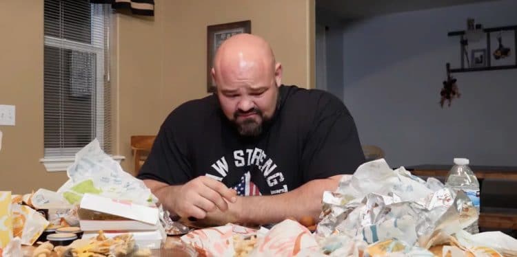 Brian Shaw Regret Calorie Taco Bell Dinner