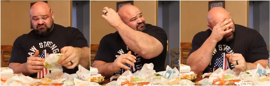 Brian Shaw Takes On 20,000 Calorie