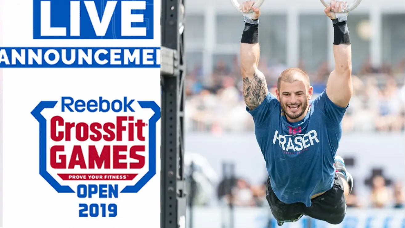 Crossfit Workout Live Announcement
