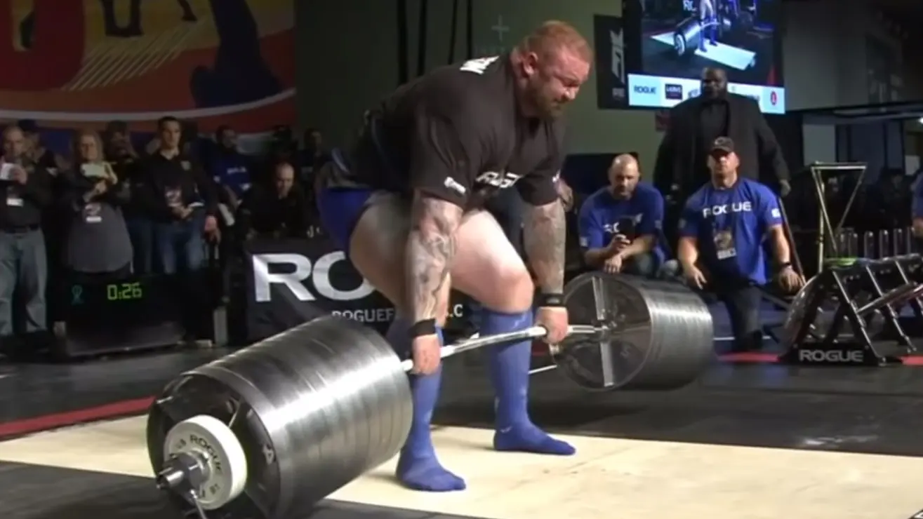 Hafthor Bjornsson Missed Deadlift Attempt