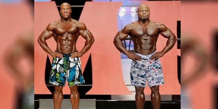 Kai Greene and Phil Heath in Men's Physique