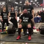 Martin Tye Seated Deadlift World Record