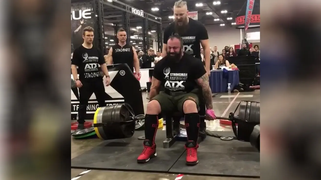 Martin Tye Seated Deadlift World Record
