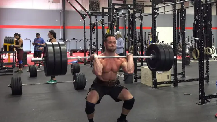 Rich Froning Fron Squatting