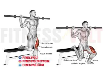 Master the Barbell Bulgarian Split Squat for Stronger Legs!