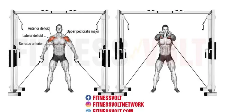 Double Cable Front Raise: Strengthen Your Shoulders & Upper Body