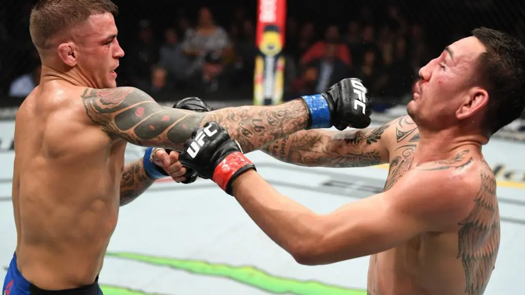 Dustin Poirier Def Max Holloway