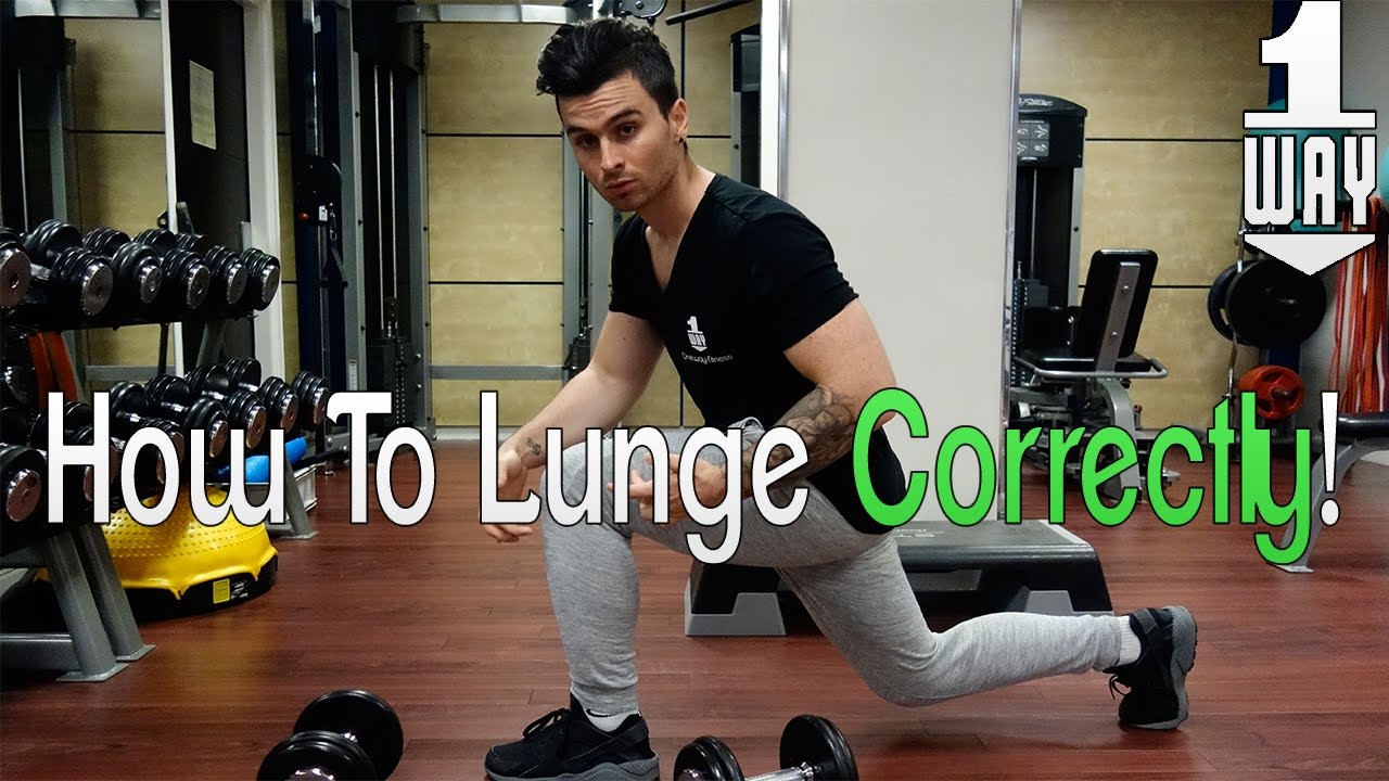 stationary db lunges