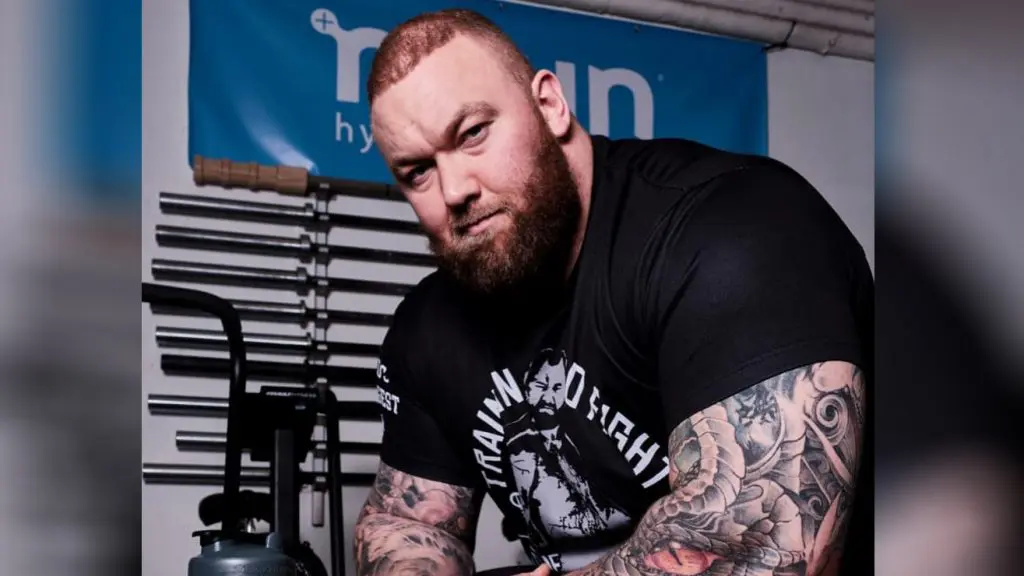 Strongman Hafthor Bjornsson