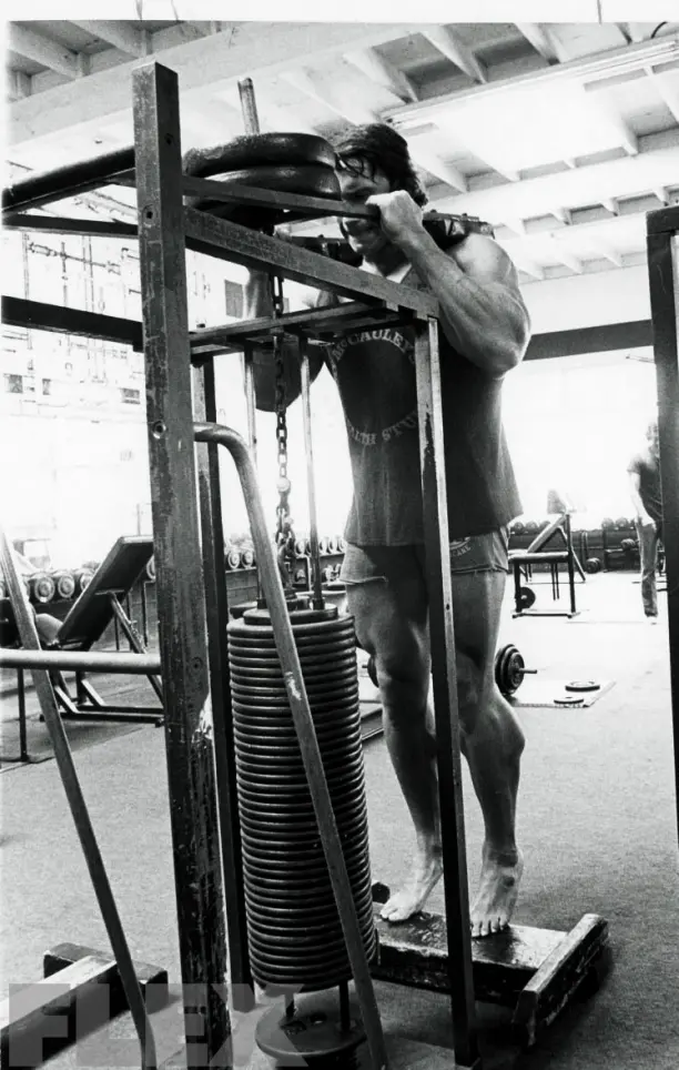 Arnold Calves Workout