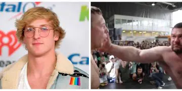 Logan Paul Training For Russian Slap Championship