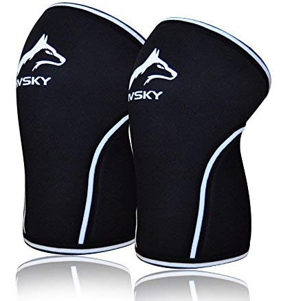 HVSKY Fitness Knee Sleeves With Gym Bag