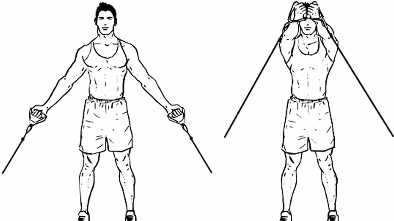 single arm cable crossover