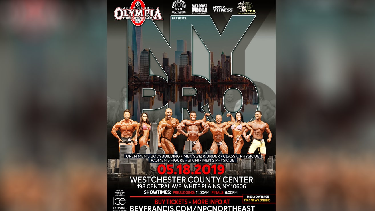 Olympia Organization To Sponsor New York Pro Competition Fitness Volt