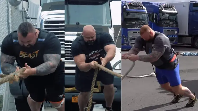 Strongmans Pulling Truck