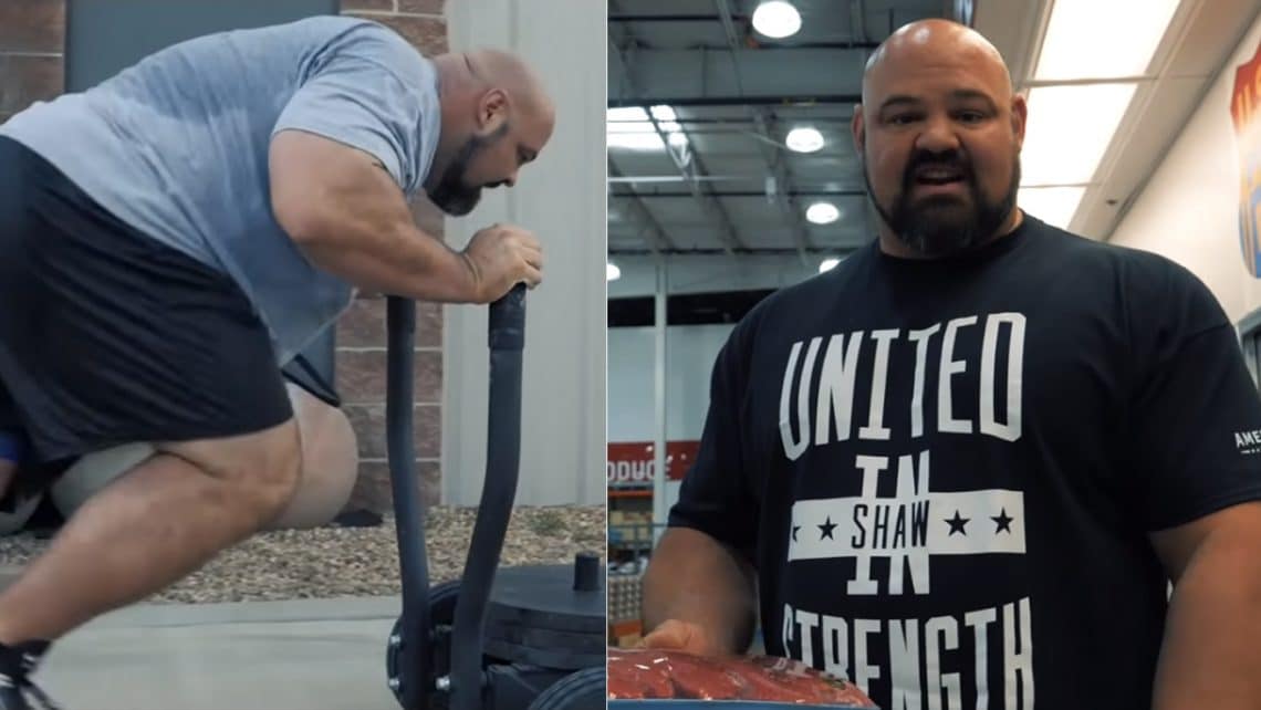 Watch: Brian Shaw Embark On 40-Pound Weight Loss Journey – Fitness Volt