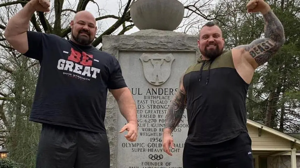 Brian Shaw Eddie Hall