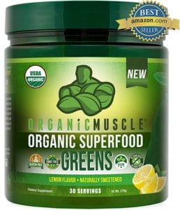 Certified Organic Superfood Greens Powder