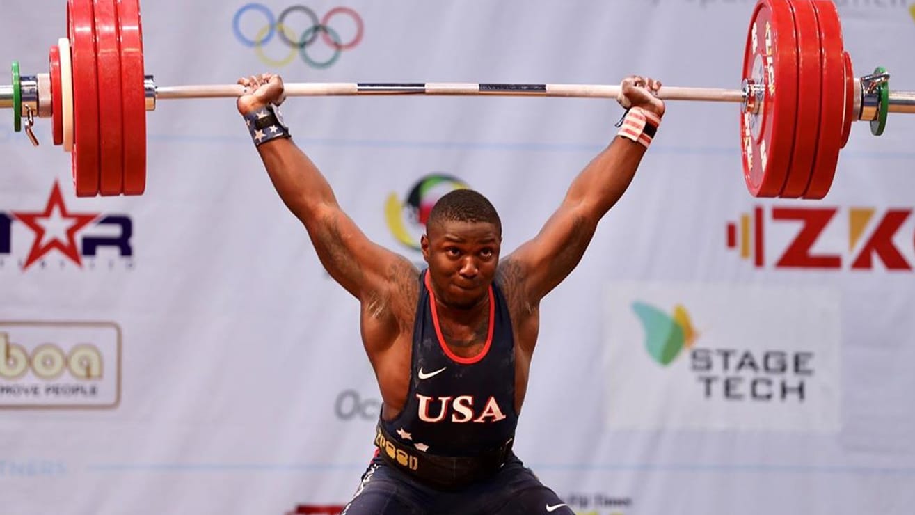 CJ Cummings Dominates To Win IWF Junior World Weightlifting