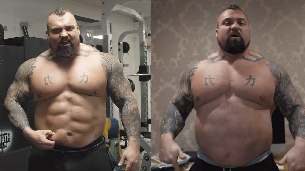 Eddie Hall Sheds 20 Pounds In 17 Days For Fat Loss Challenge – Fitness Volt