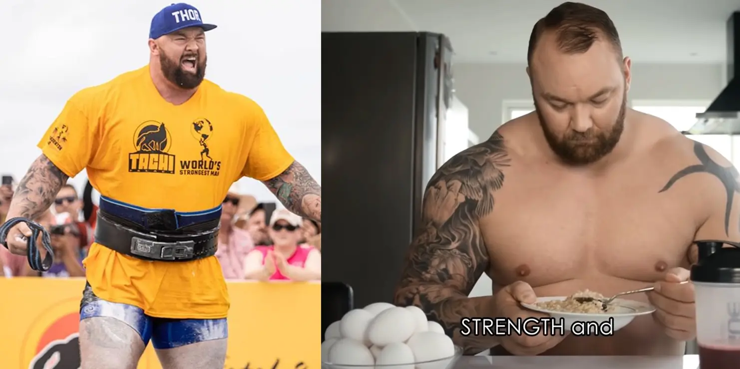 Hafthor Bjornsson Diet