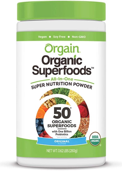 Orgain Organic Green Superfoods Powder