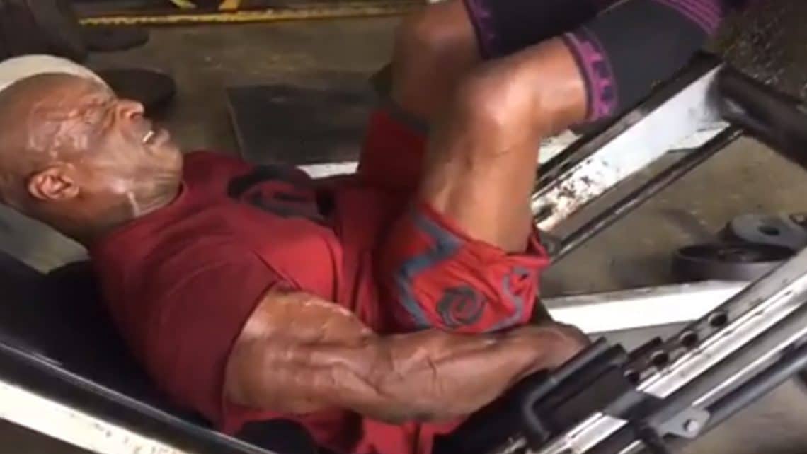 Ronnie Coleman Training Legs Again After 12 Spine Surgeries Fitness Volt