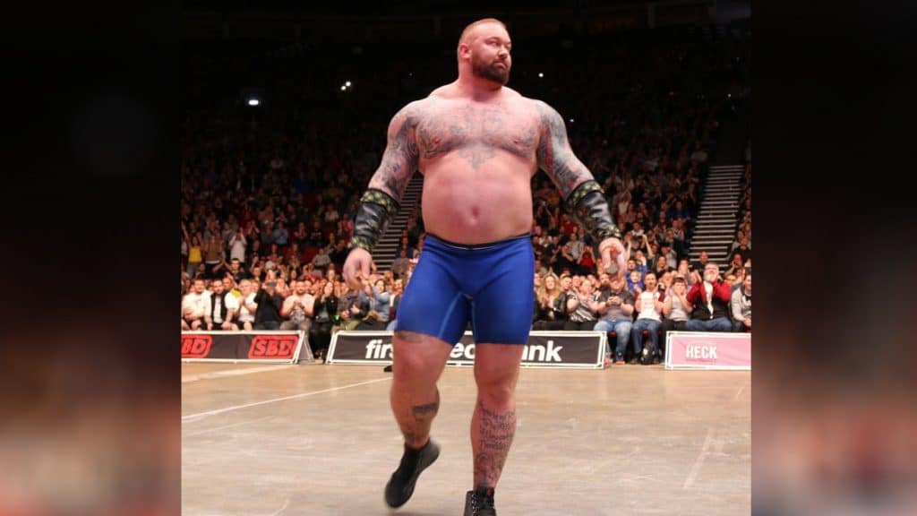 2019 World's Strongest Man Hafthor Bjornsson Suffers Plantar Fascia