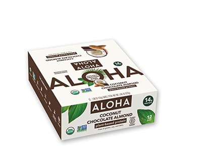 Aloha Organic Plant Based Protein Bars