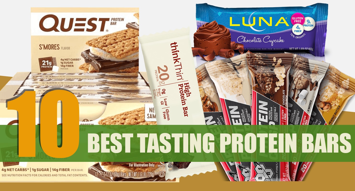 13 Absolute Best Tasting Protein Bars In 2021 Fitness Volt