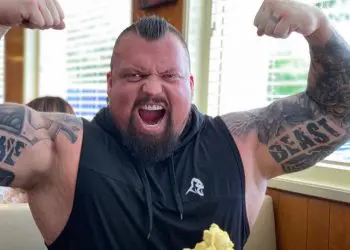 Eddie Hall Tears His Bicep