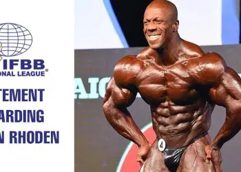 IFBB Statement Regarding Shawn Rhoden