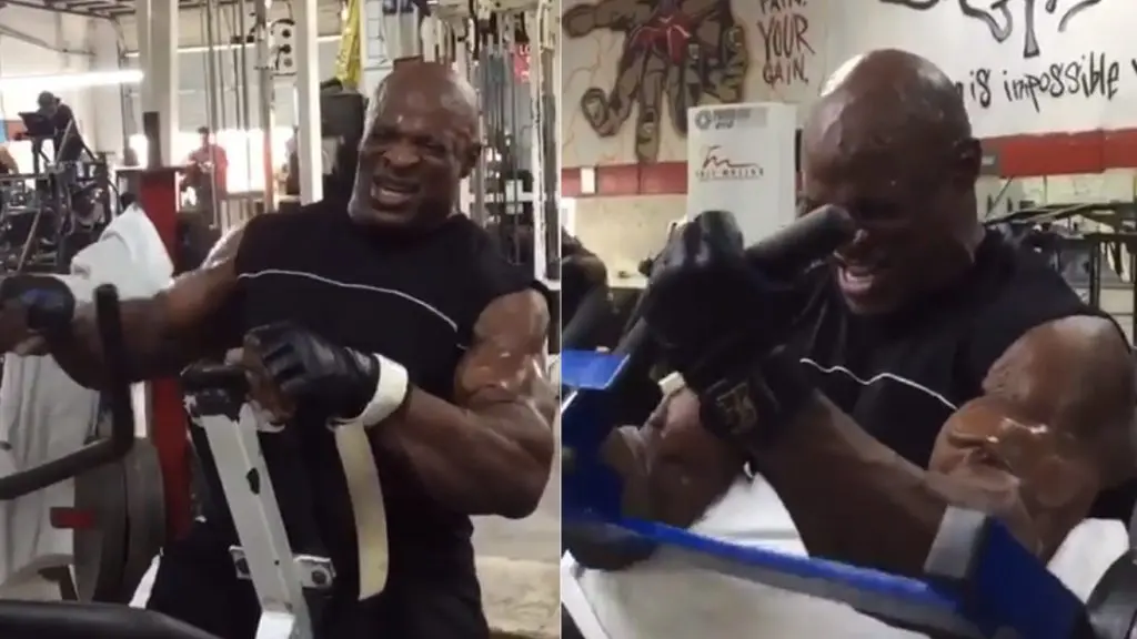 Ronnie Coleman Training